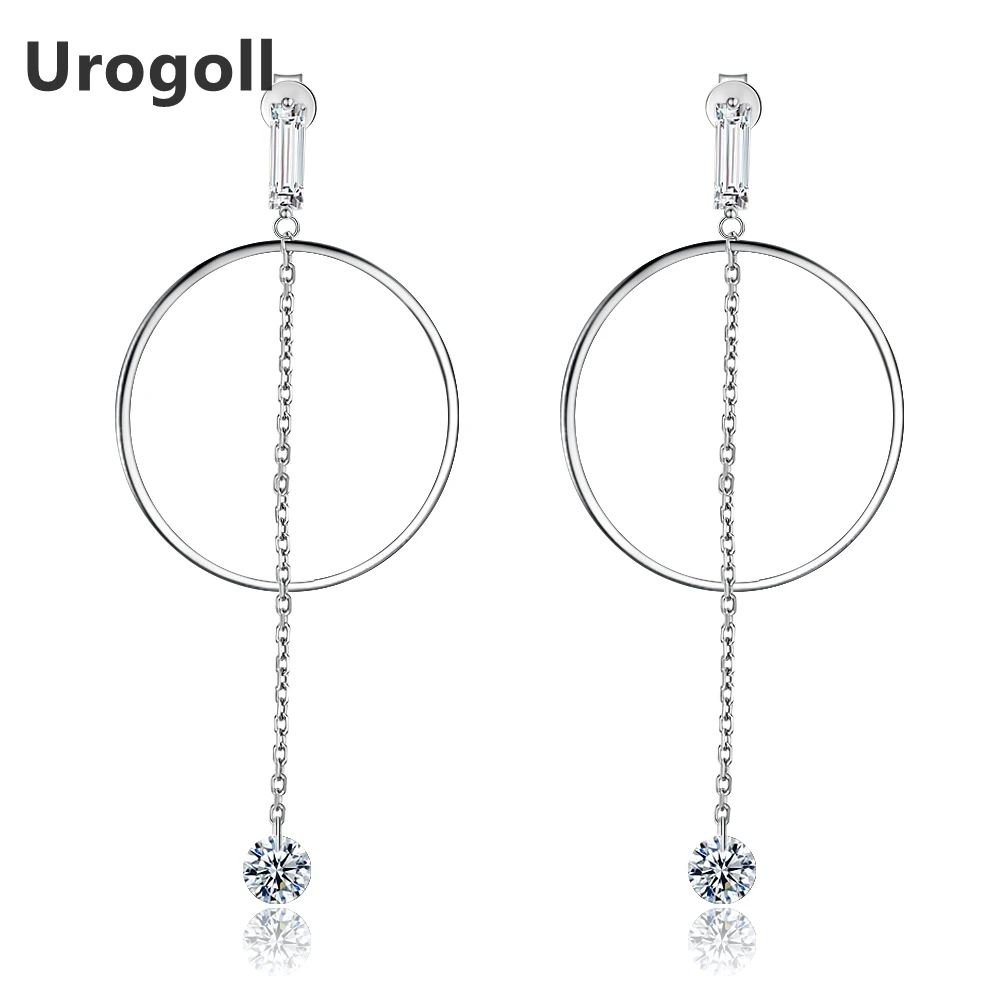 stylish round earrings