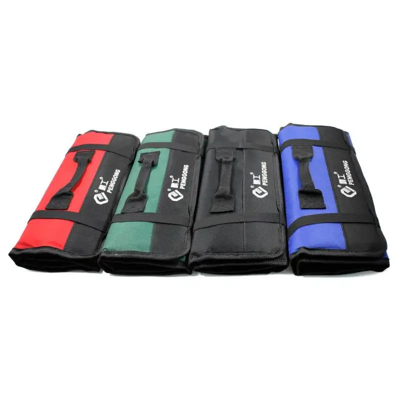 Multifunction Tool Bags Practical Carrying Handles Oxford Canvas Chisel Roll Bags For Tool 3 Colors New instrument Case Dropship top tool chest