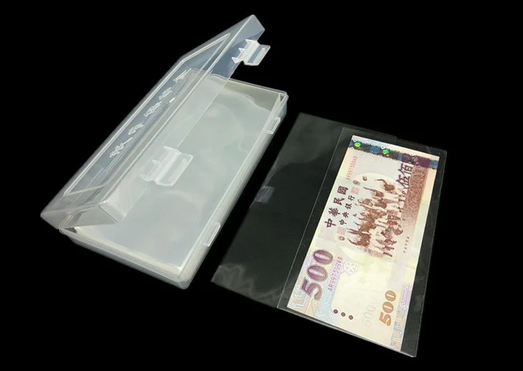 Банкноты для банковских банкнот бумажный защитный мешок денег 100 шт + коробка