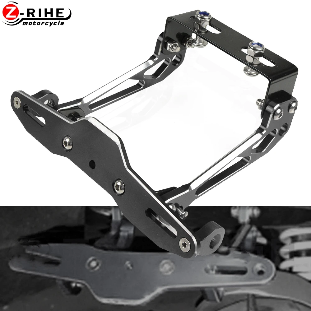 

For Ducati ST2 ST2 ST3 ST4 ST4 S MonsterS2R Monster S2R 1000 S4 S4 Fogarty S4R Motorbike Aluminum License Plate Holder Bracket