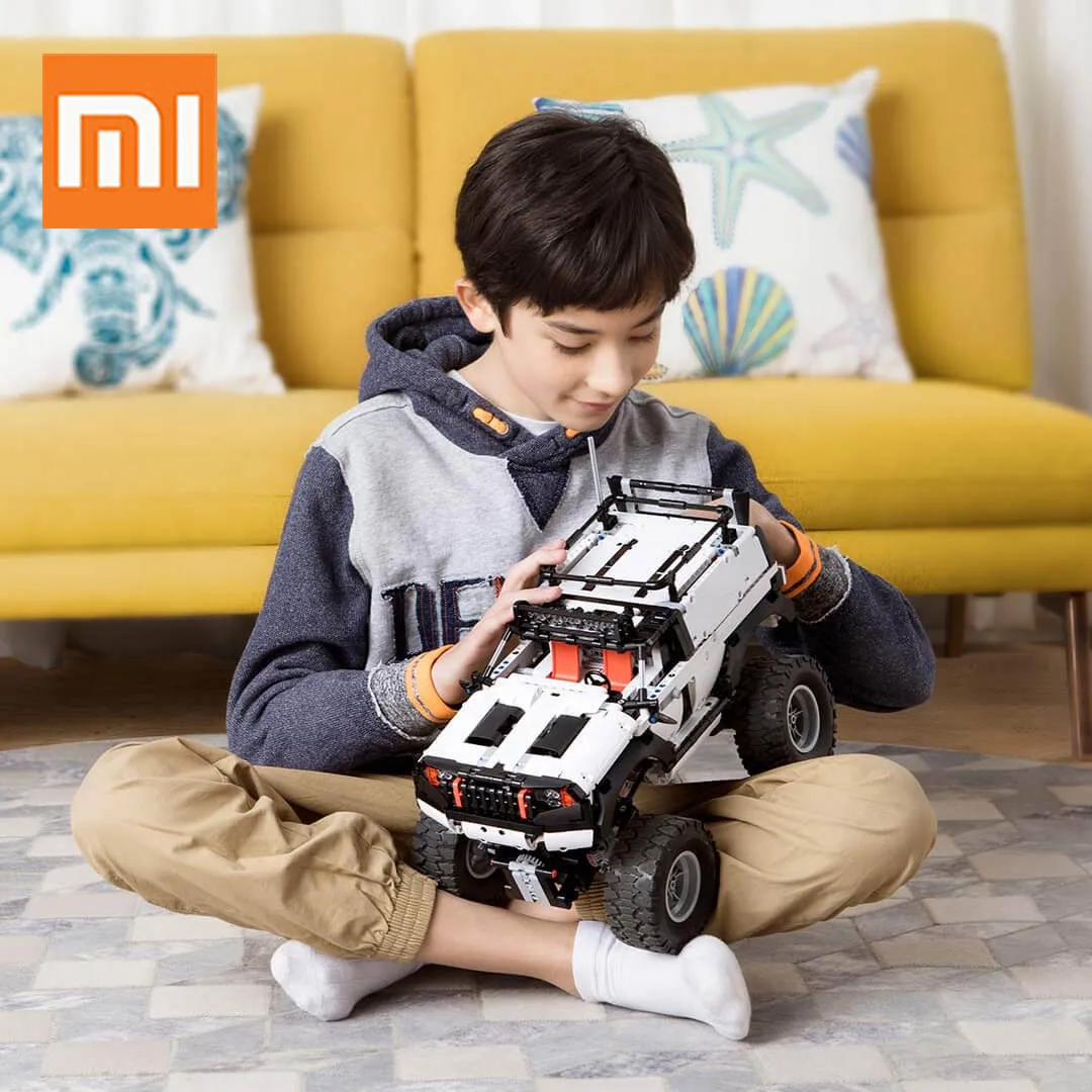 

Xiaomi Intelligent Building Block Off-road Four-wheel Vehicle in Models Building Toy Blocks Racing Car 3D Drawings Graphical