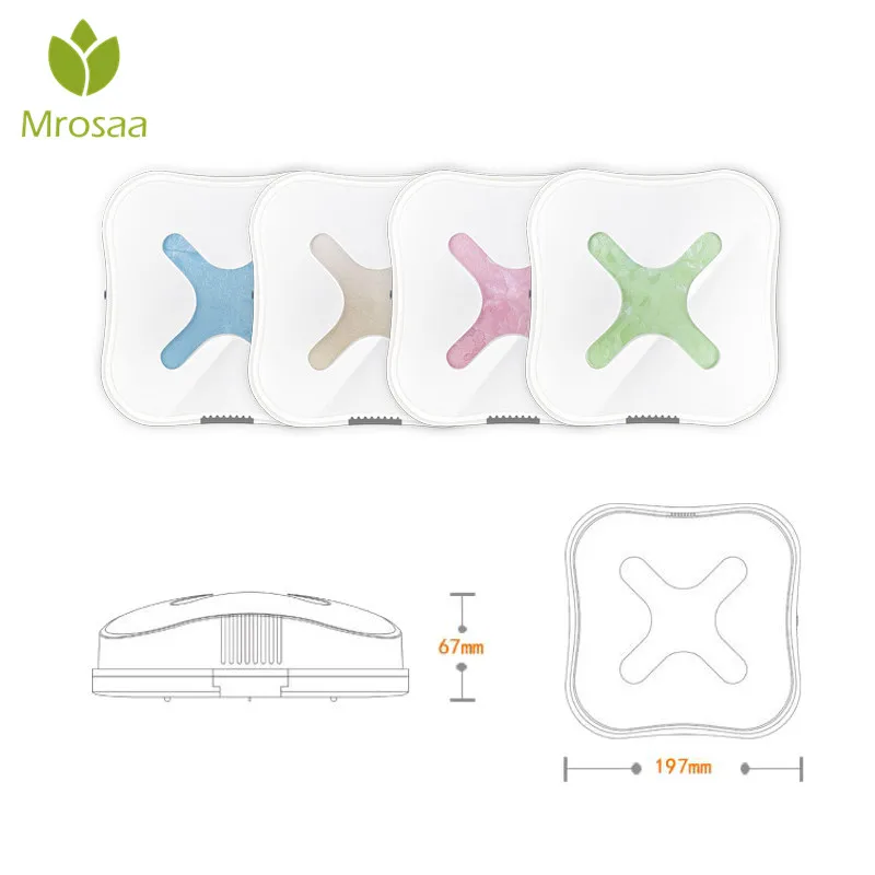Kopen Mrosaa Home Auto Cleaner Robot Smart Robotic Mop Floor Hoeken Stof Schoner Veegmachine Huishoudelijke schoonmaakmiddelen Stofzuiger 4 Kleuren