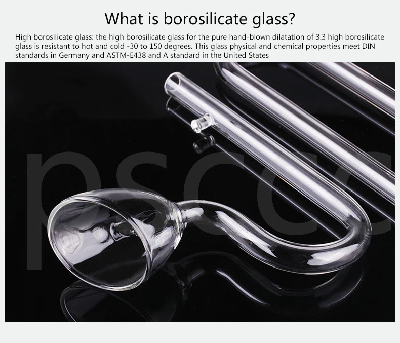 Aquarium ADA style 13/17mm Glass Lily Pipe Inflow Outflow The glass inlet and outlet water pipe in Bell grass cylinder oil film