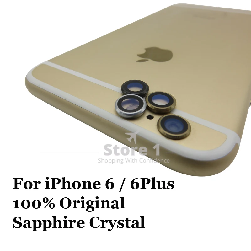 20 шт. оригинальный объектив для камеры Apple iPhone 6 / Plus Стеклянный задней с
