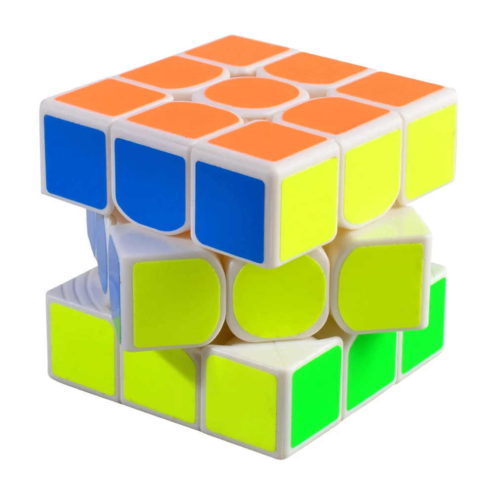 YUXIN маленький магический Профессиональный 3x3x3 волшебный куб головоломка на скорость 3x3 куб Обучающие игрушки, подарки 55,5 мм
