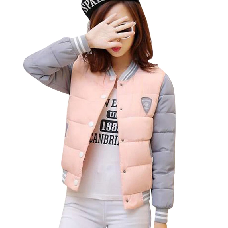 2019 New winter jacket women Korea fashion uniform warm jackets winter cotton coat women female parkas Women's jacket