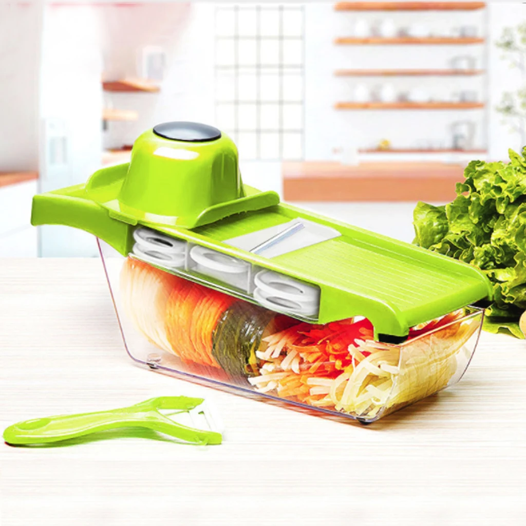 

Vegetable Cutter tools with Steel Blade Mandoline Slicer Potato Peeler Carrot Cheese Grater vegetable slicer Kitchen Accessories