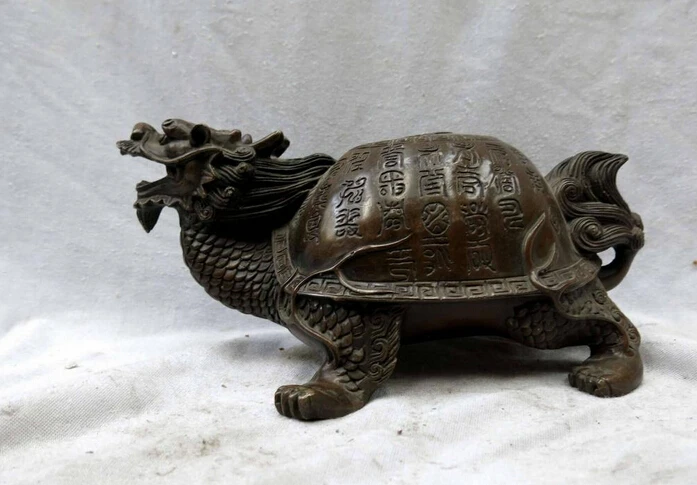 

wholesale factory China bronze workmanship lucky carved longevity turtle Sculpture Statue