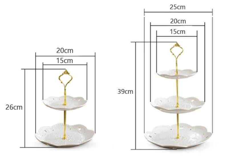 Decorative Emboss Porcelain Meal Tableware Dish  (1) - 