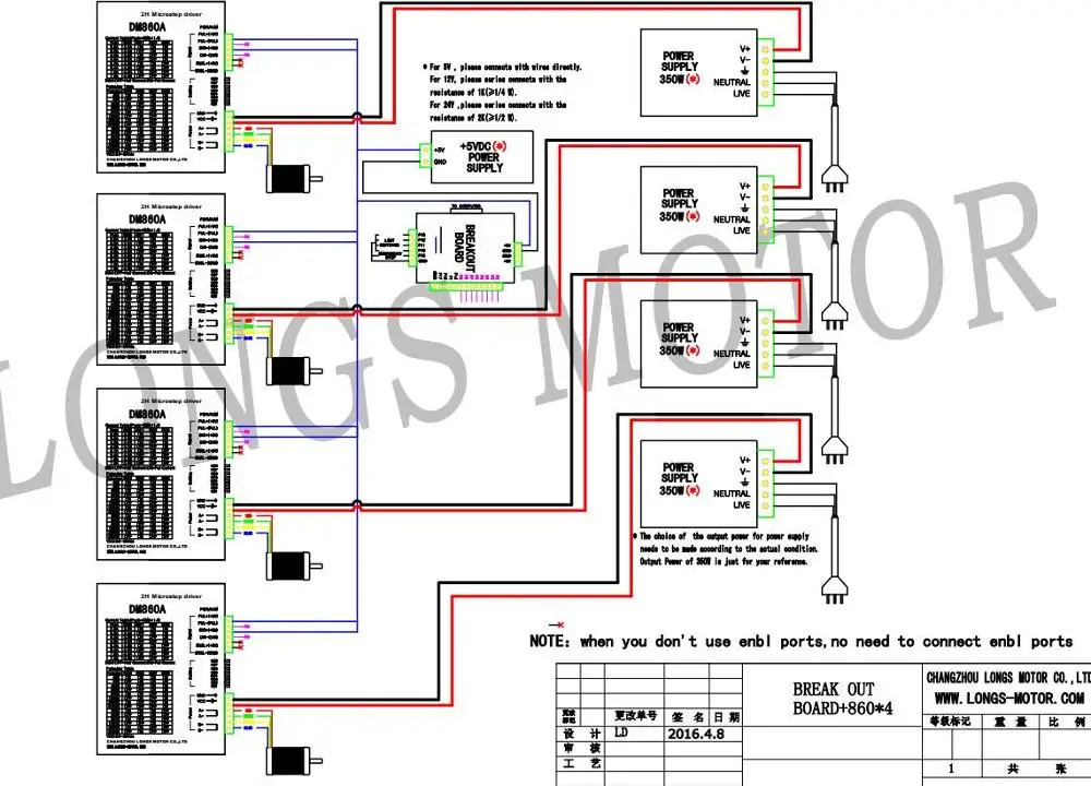 4 оси набор контроллеров CNC шаговый двигатель Nema34 1232ozin 34HS1456 5.6A фрезерный станок с ЧПУ мельница гравировка