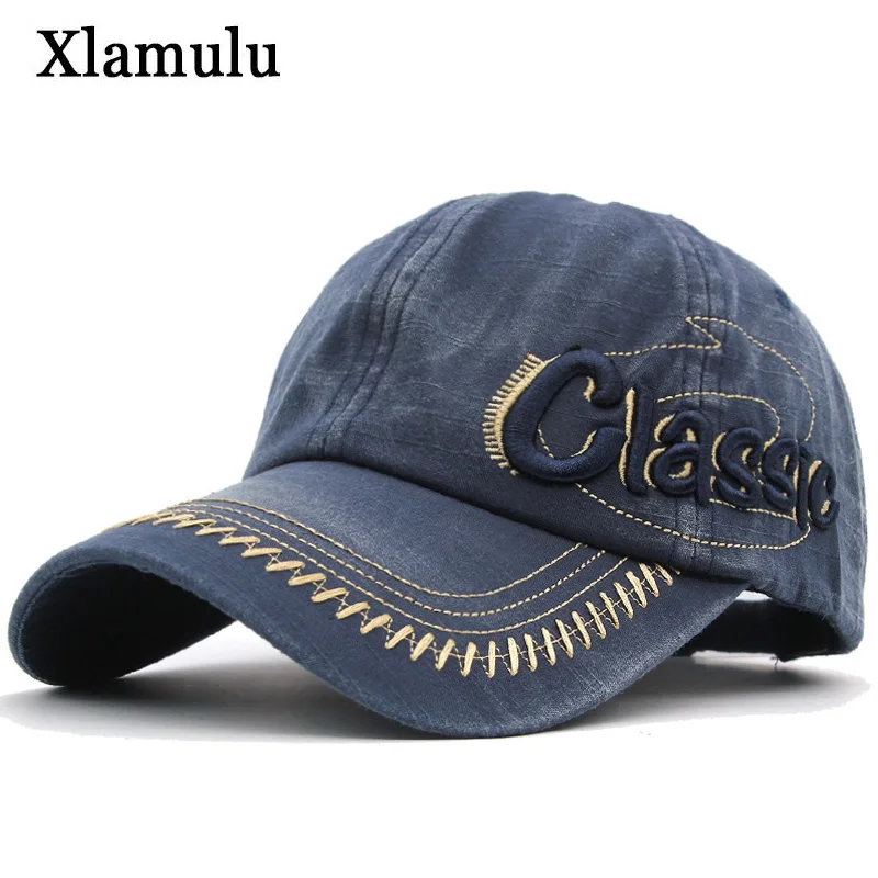 Xlamulu, Мужская Бейсболка, Snapback, женские шапки для мужчин, Casquette, вымытая, Ретро стиль, Bone, брендовая мужская шапка, Gorras, вышивка, папа, кепка s