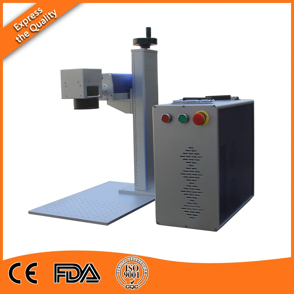 30W Fiber MOPA Color Metal Marking Laser Writing Machine /Laser Marker