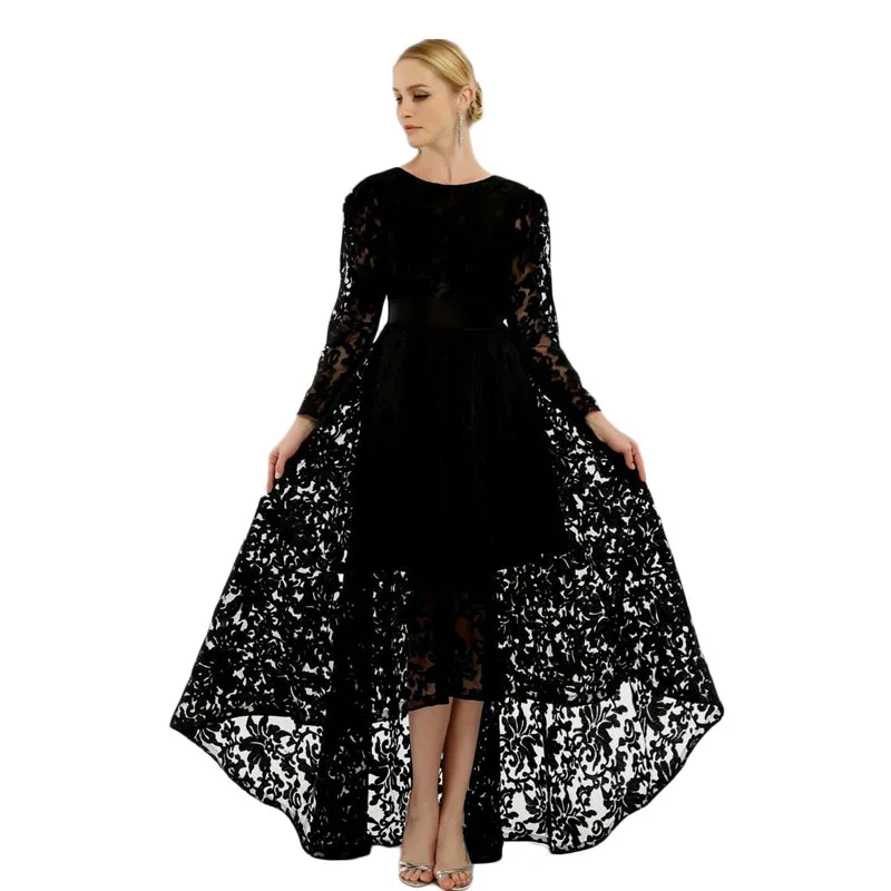 Dresses Woman Party Night Black Lace Dress Maxi Dress Long Sleeve Vintage Christmas 2018 Sexy Robe Femme Clothes Elegant Retro Dresses Woman Party Night Black Lace Dress Maxi Dress Long Sleeve Vintage Christmas 2018 Sexy Robe Femme Clothes Elegant Retro