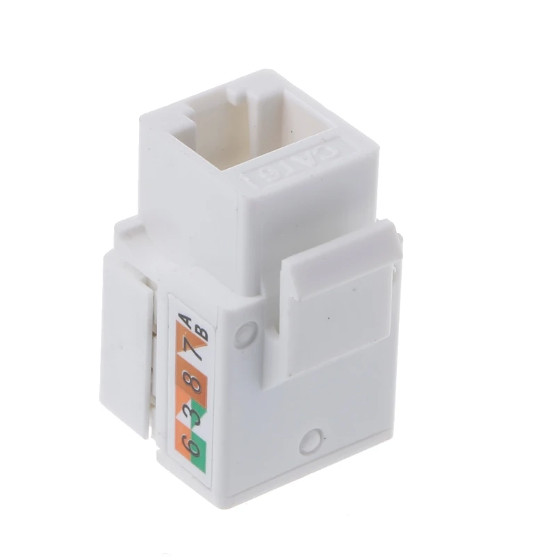 

CAT6 Network Module Information Socket RJ45 Connector Adapter Keystone Jack