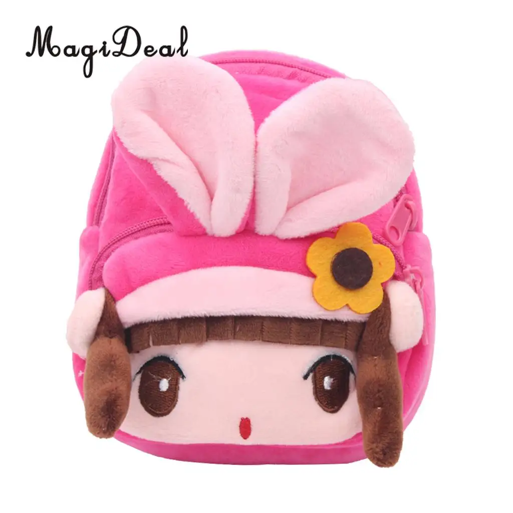 Cute Funny Cartoon Straps Backpack School Bag for 18 Inch   American Doll Accessory 15cm 5Kinds