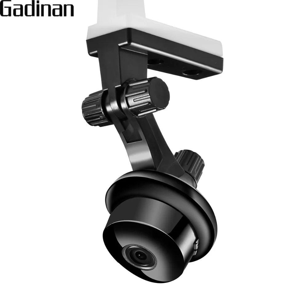 

GADINAN 720P 1MP Wifi Wireless E-Zoom Mini Camera 180 Degree 2.4G Motion Detector Alarm Up to 128G YOOSEE Smart Home Security