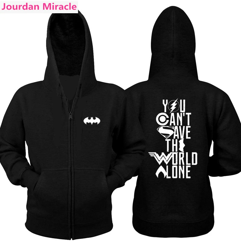 justice league hoodies