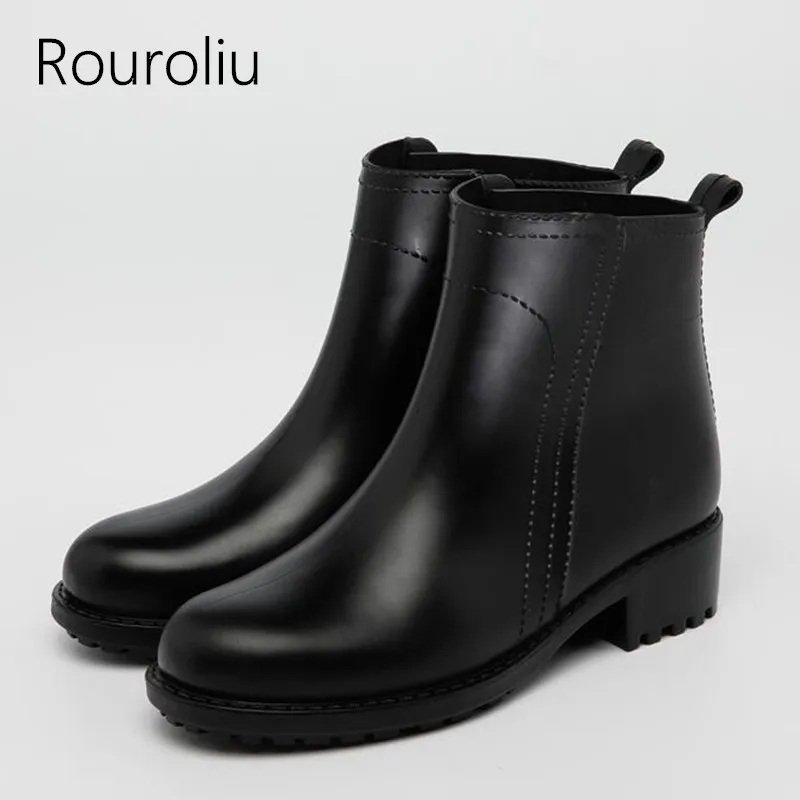 herringbone duck boots