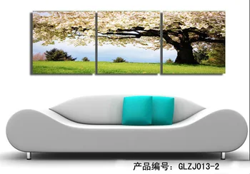 

Bright LifeTree Painting Art Modern Abstract Painting Canvas Wall Art Gift Top Home Decor NO FRAME