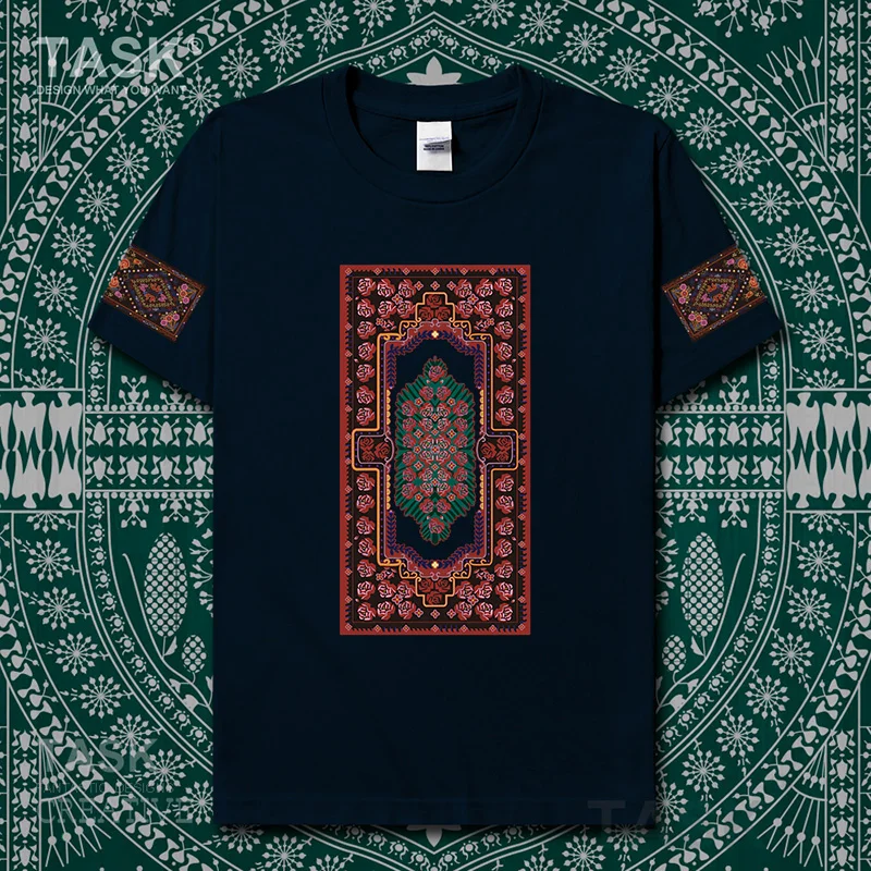 

Characteristic national style t-shirt Chinese Ethnic Minorities Uygur Nationality Print Slim Men T-Shirt summer Fashion tops 01