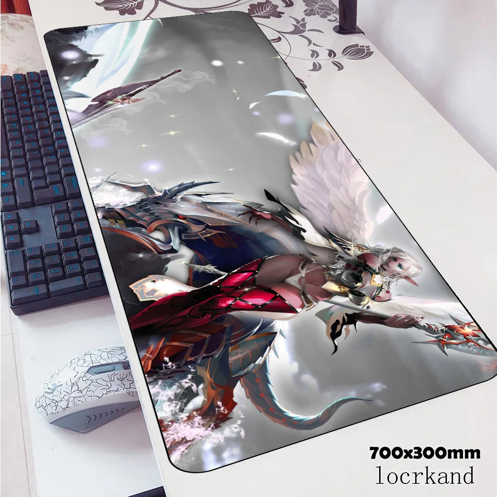 

lineage 2 padmouse 70x30cm gaming mousepad game locrkand mouse pad gamer computer desk High-end mat notbook mousemat pc