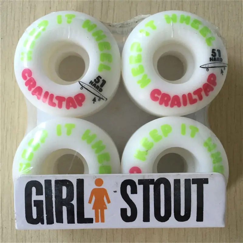 Girl Skateboard wheels 51 mm (2)