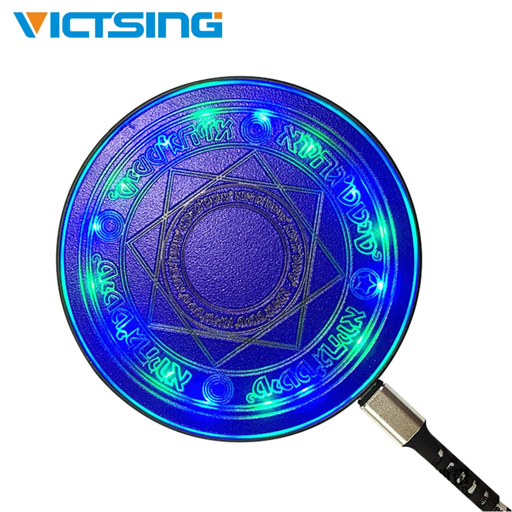 

Magic Array Wireless Charger Magic Circle Wireless Universal Charging Pad for iPhone 8 X XR XS MAX Samsung S7 S8 S9 Xiaomi