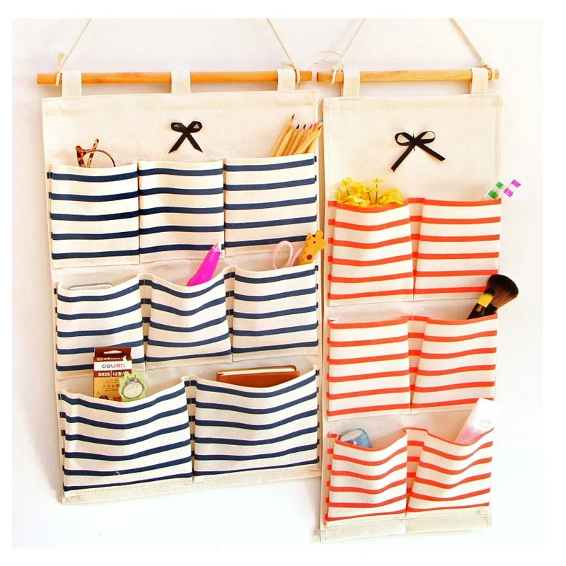 Creative Waterproof Large Cloth Hanging Storage Bag Hanging On The Wall