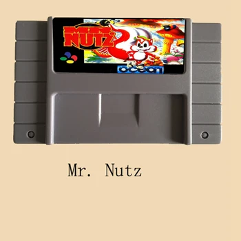 

Mr. Nutz 16 bit Big Gray Game Card For NTSC Game Player Drop Shipping
