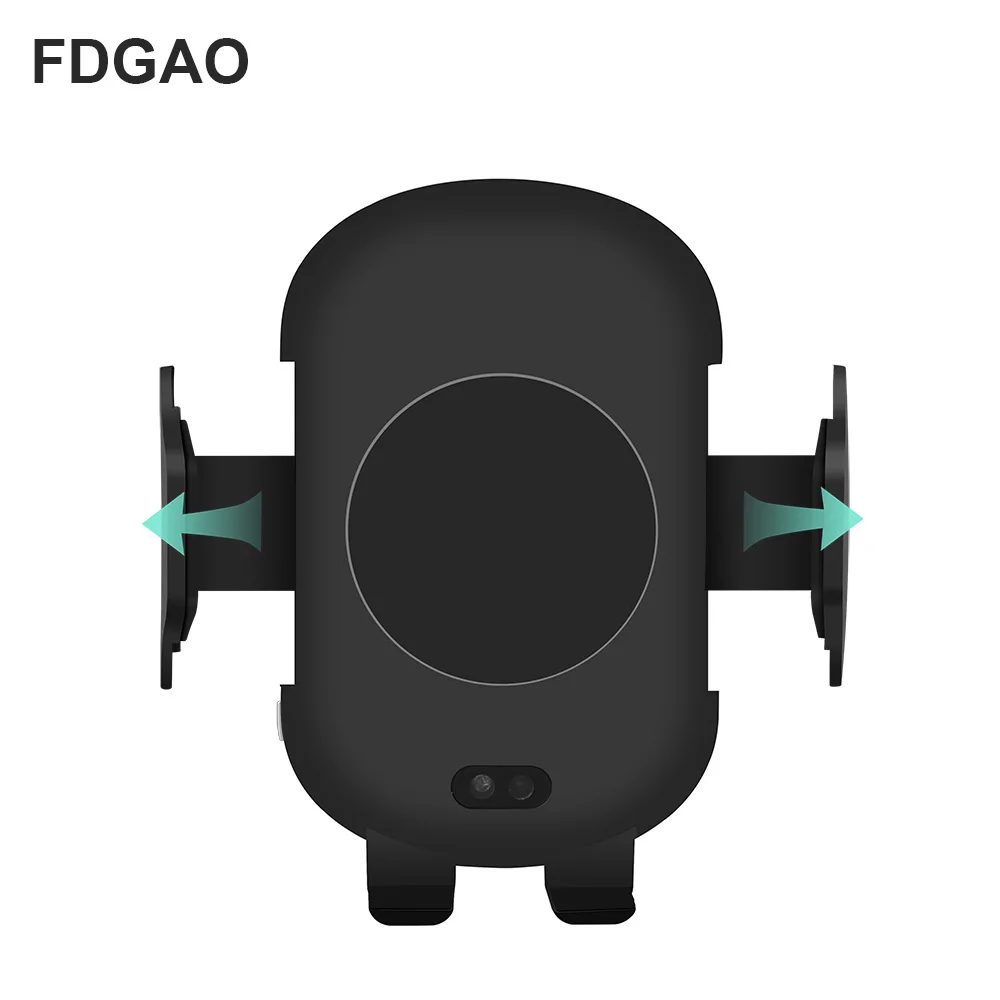 

FDGAO QI Car Wireless Charger Infrared Sensor For iPhone X XS Max XR 8 Plus Samsung Galaxy Note 9 S9 S8 Fast Car Charging Stand