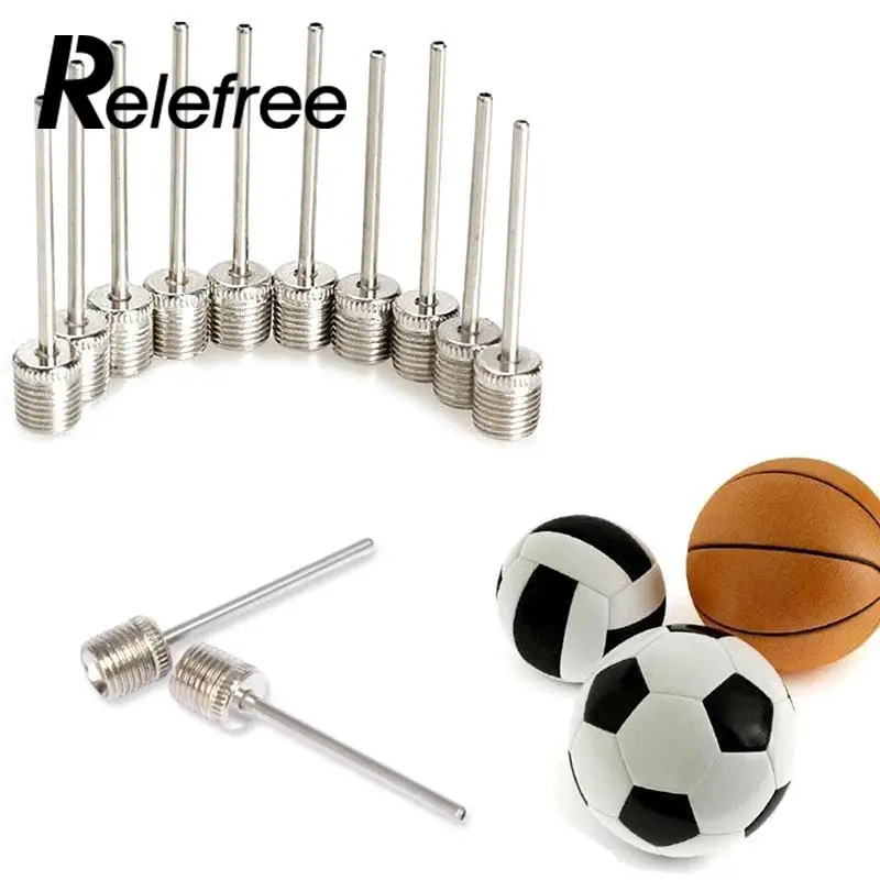 10pcs Inflator Needles Basketball Needle Ball Pump Needle Pin Nozzle