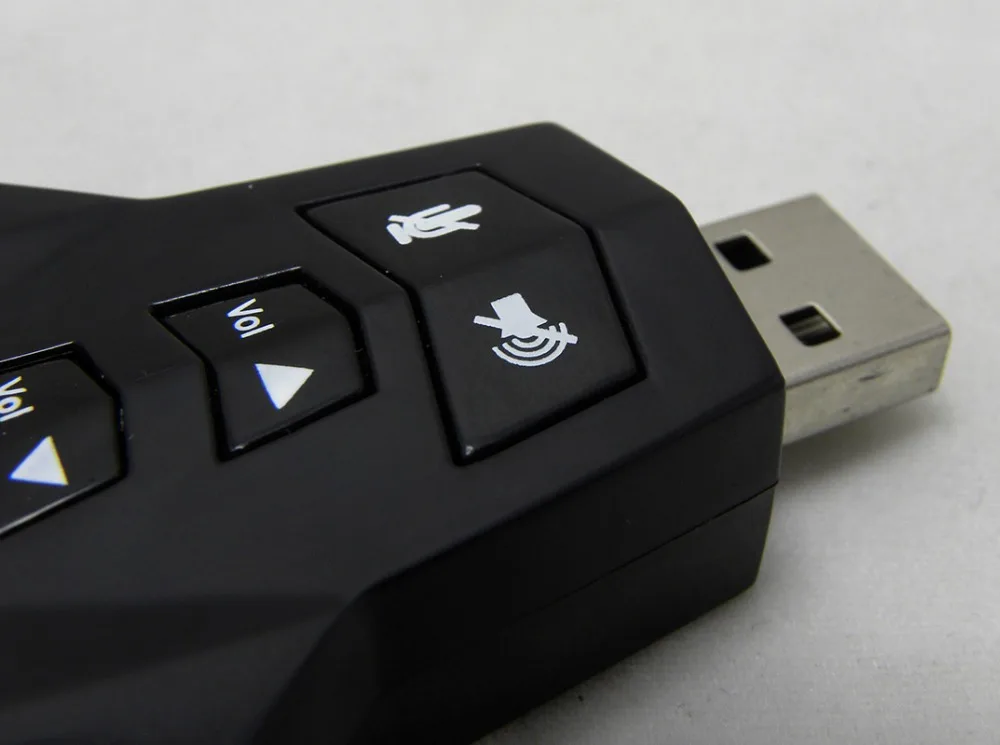 2 в 1 3D Внешний usb звуковая карта 7 канальный Цифровой Двойной Виртуальный 3.5mm USB