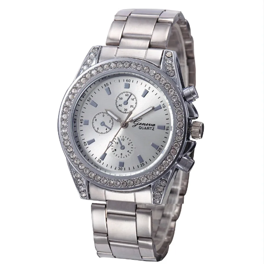 

Luxury Quartz Women Watches Diamond Stainless Steel Band Analog Quartz Fashion Ladies Dress Wrist Watch Relogio Feminino Clock