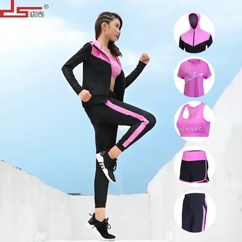 

Yoga suit Sport Suits Women's Fitness Yoga Set Running Sportswear Tights Training Jogging Suit Gym Sports Clothes Set