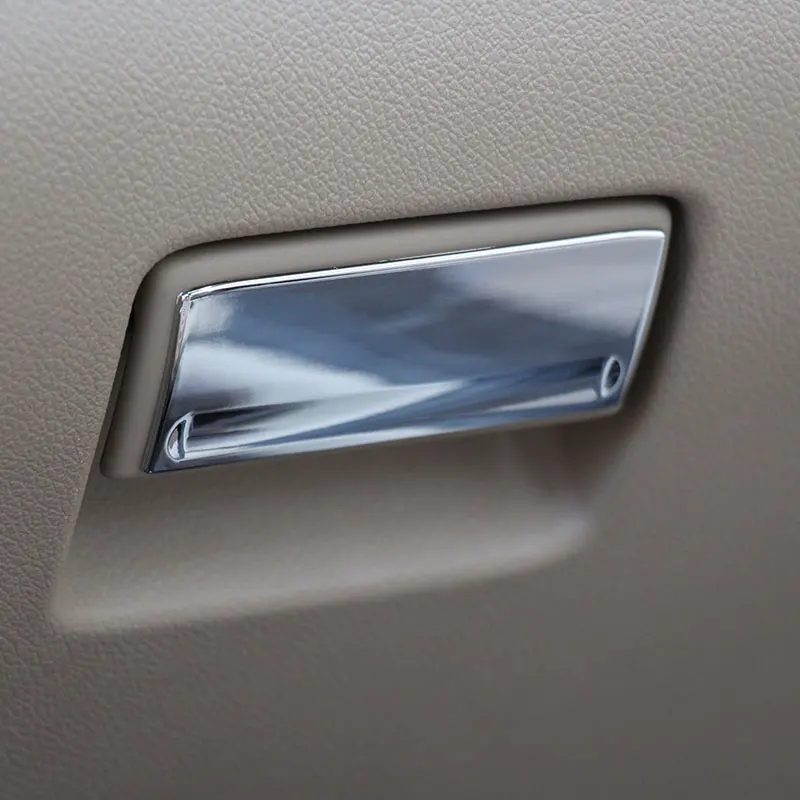 

Car Styling, ABS chrome Gloves Box Handle Buckle Cover Trim For Ford Focus 2 MK2 2005- 2013
