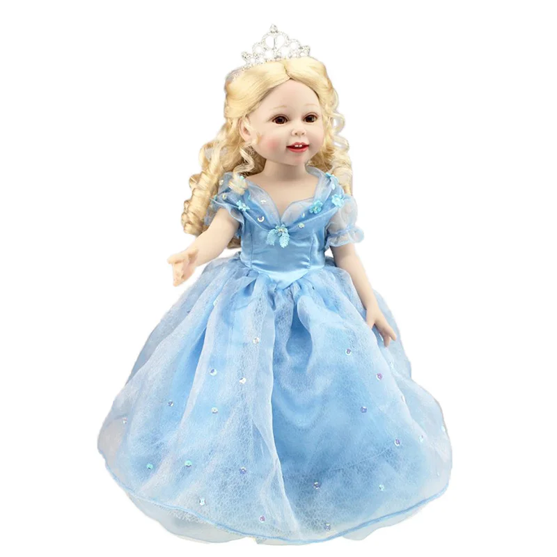 Для маленьких девочек кукла 1" ручной работы полный Средства ухода за кожей силиконовые возрождается Куклы реалистичных мягкий винил ребенка принцесса кукла Игрушечные лошадки для рождественские подарки - Цвет: HWW331