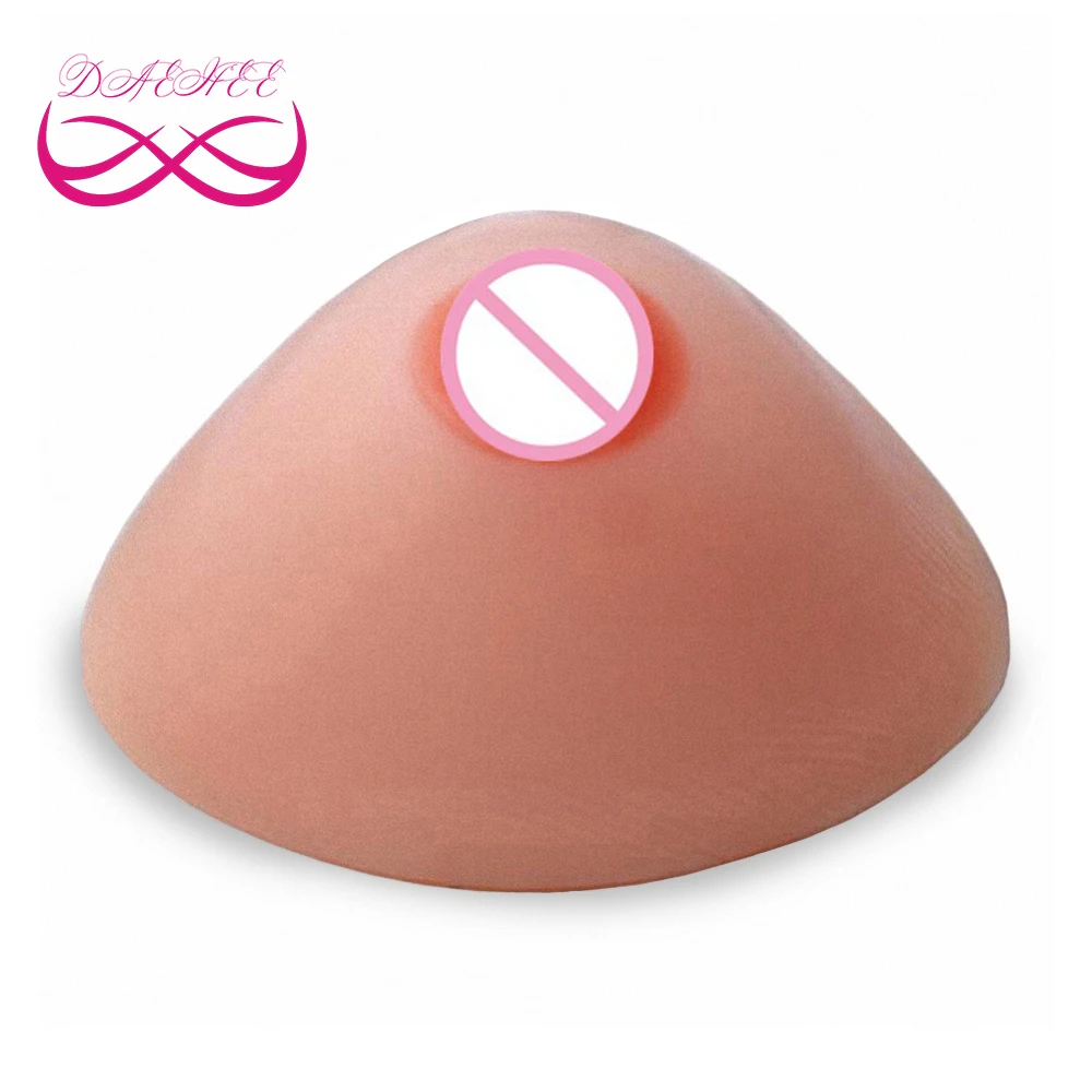 

Triangle Shape 1800G/Pair C Cup Realistic Silicone False Breasts Forms Tits Enhancer Boob Chest For Transgender Corss-Dress
