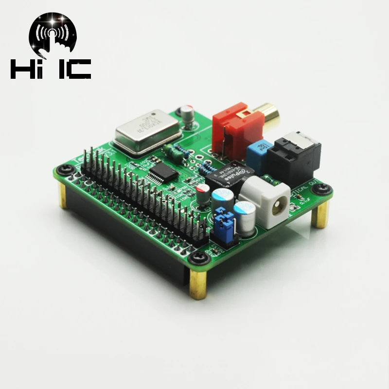 Цифровая звуковая карта I2S коаксиальный HiFi DAC DIGI WM8804G плата расширения