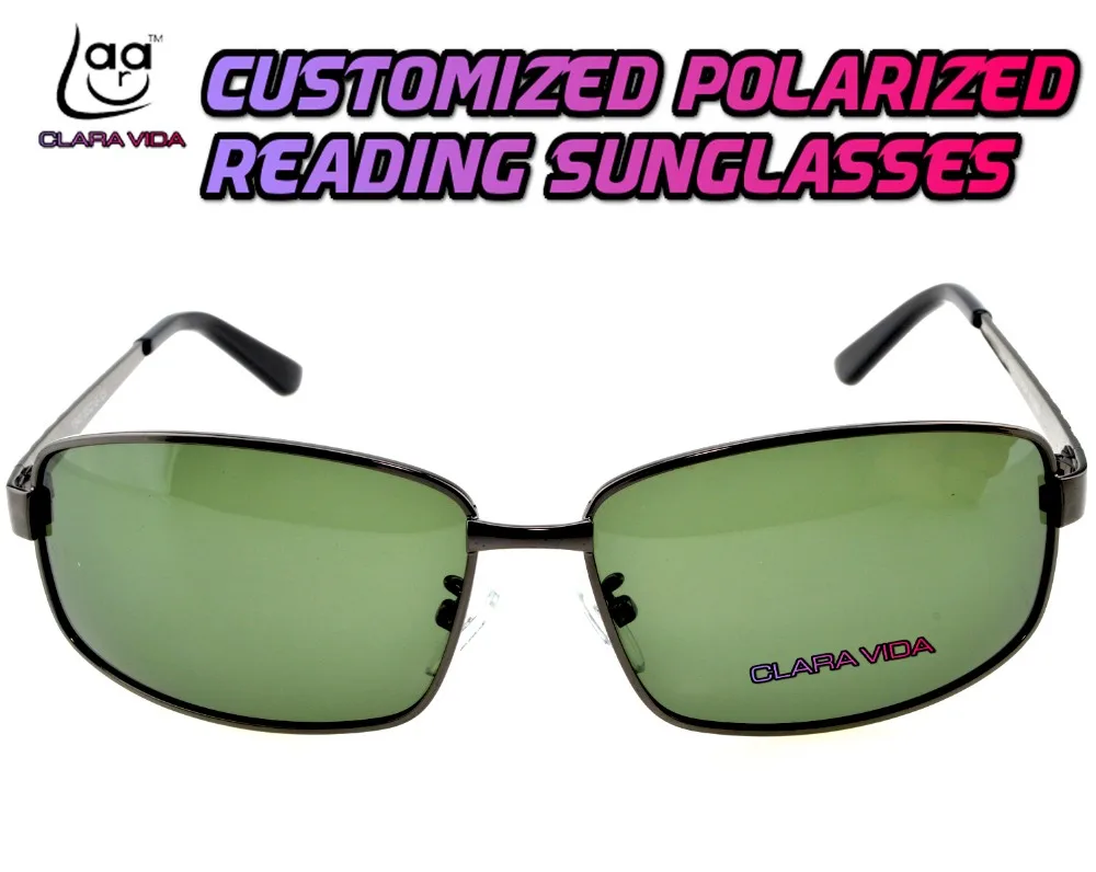 =Polarized Reading Sunglasses= square III customizable Polarized