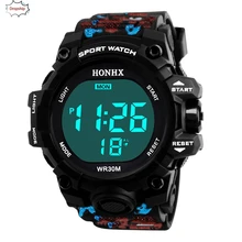 OTOKY Для женщин Для мужчин Мульти Водонепроницаемый для мальчиков цифровые светодиодные спортивные часы дети сигнализации с датой часы подарок спортивные часы DropShipingAug9