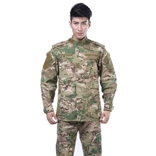 Тактические костюмы армейская военная форма Камуфляжный боевой костюм куртка+ брюки поезд страйкбол пейнтбол костюм Охота Военная игра одежда