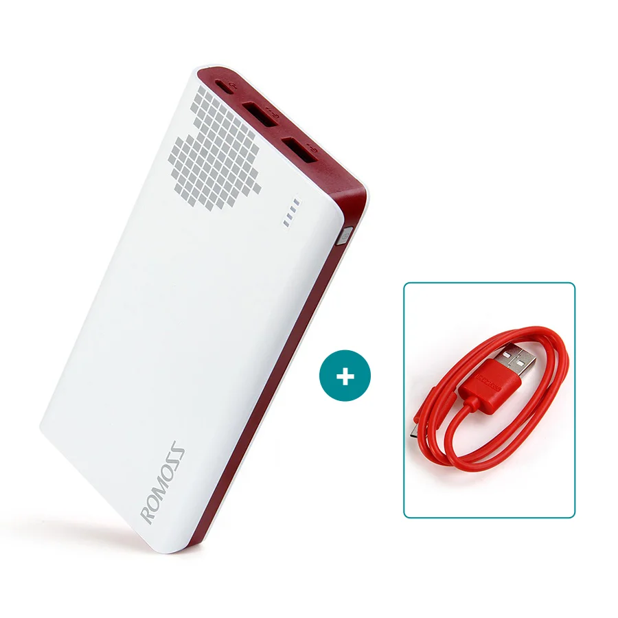 Внешний аккумулятор ROMOSS Sense6 на 20000 мА · ч|20000mah power|original romossromoss 20000mah |