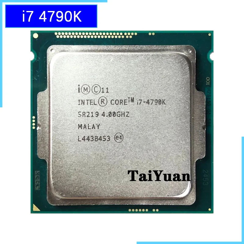 Intel Core i7-4790K i7 4790K четырехъядерный Восьмиядерный процессор 88W 8M LGA 1150