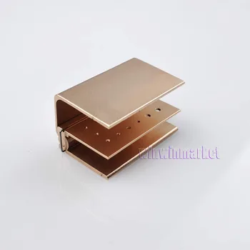 

New 1Pcs Dental FG RA Burs Holder Block Blocks High \ Low Speed Dental Equipment Golden Color