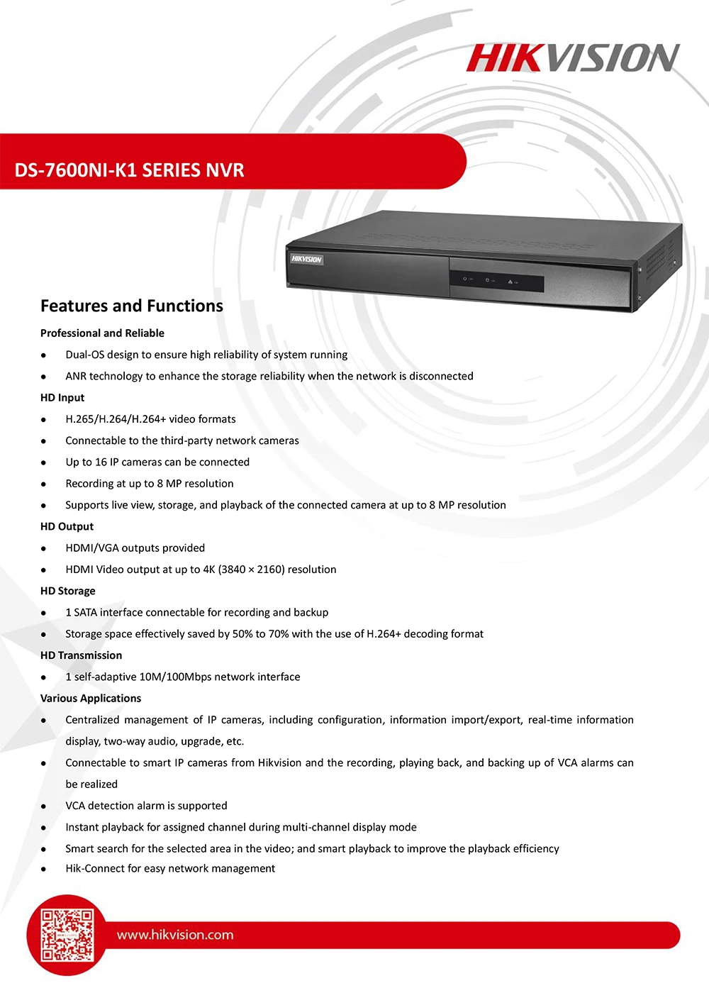 UD00522B_Datasheet_of_DS-7600NI-K1_NVR_3.4.92_20170314-1