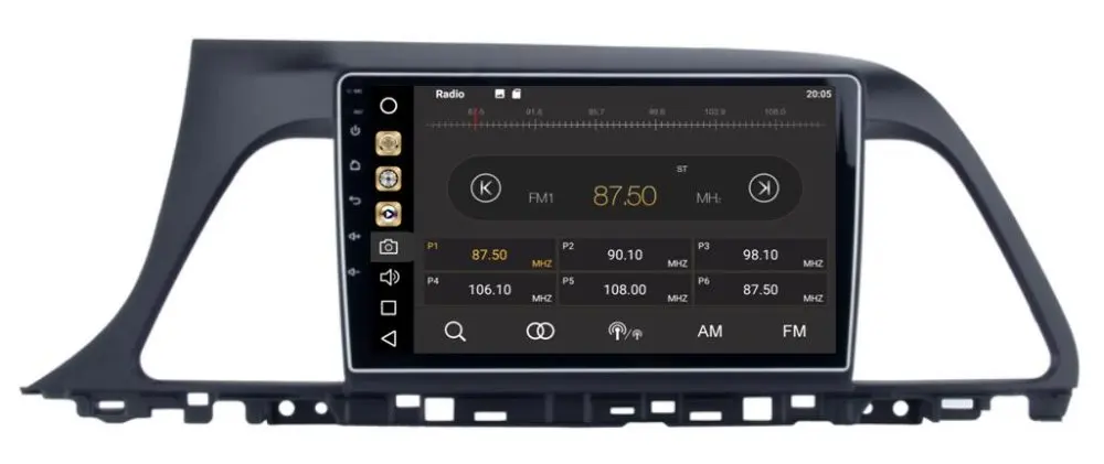 Автомобильная аудиосистема Carplay 9 дюймов Android 0 для Hyundai Sonata 2015 2016 головное