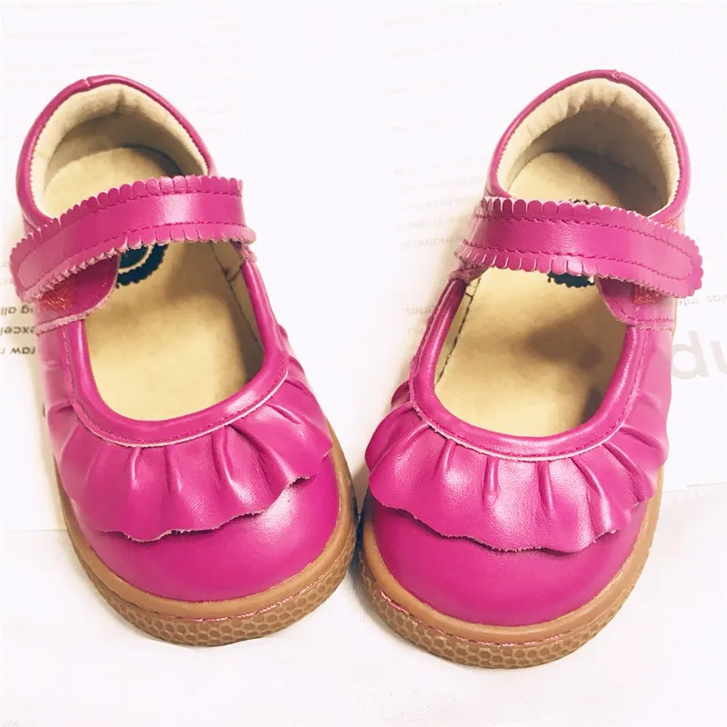

2018 Fashion designer SCHOOL boys girls leather kids shoes for boys girls kids children shoes red