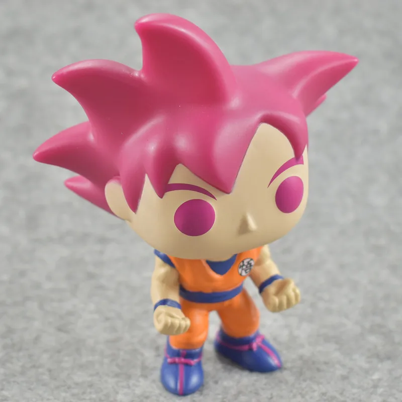 Funko поп Dragon Ball Гоку(Супер SAIYAN) винил фигурку Коллекция Модель игрушечные лошадки для детей подарок на день рождения - Цвет: without box