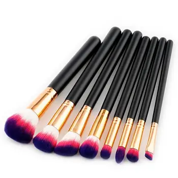 

8pcs Pro Makeup Brushes Set Eye Shadow Loose Powder Beauty Cosmetic Brush Kit Convenient To Take Soft Synthetic Hair