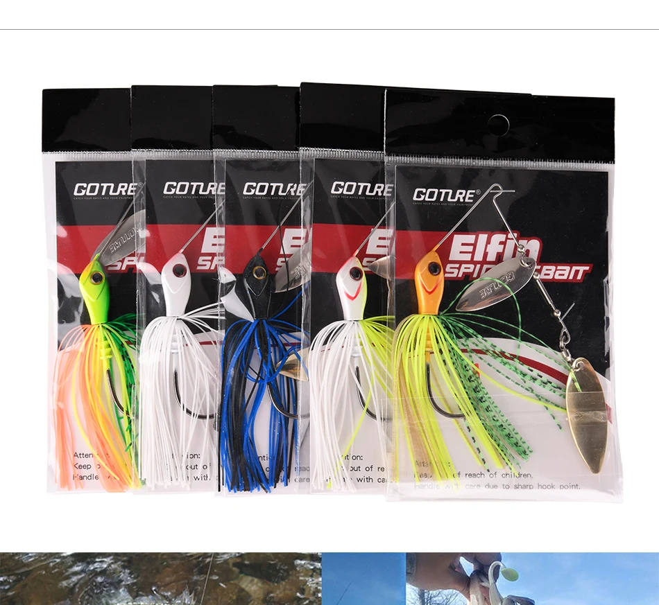 spinnerbait fishing lure buzzbait (12)